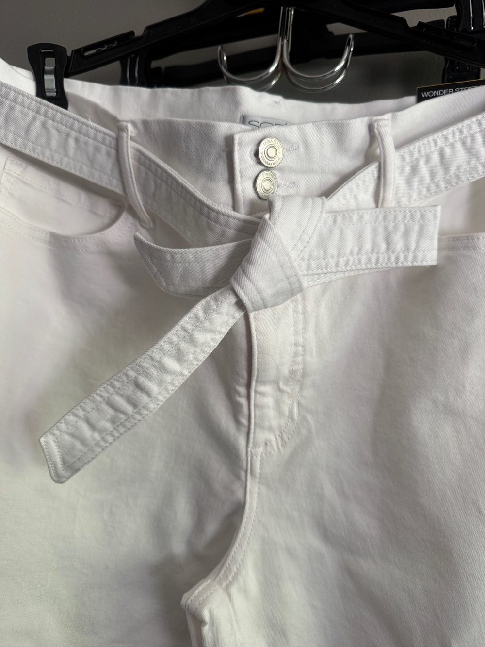 Sofia Jeans by Sofia Vergara Margot Wide Leg Super High-Rise White Jeans NWT 14 - Picture 2 of 15